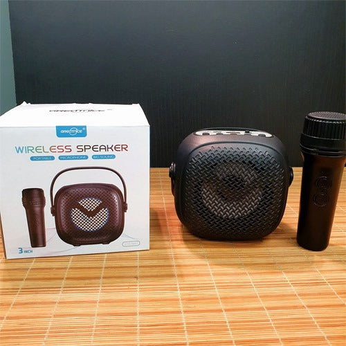 GTS 1941 & GTS 2008 Bluetooth Speaker With Mini Wireless Microphone