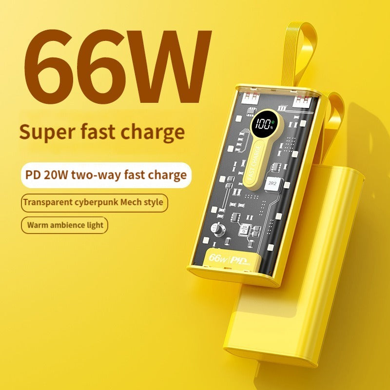J-Cell Power Bank Fast Charging | 66W | PD 20W