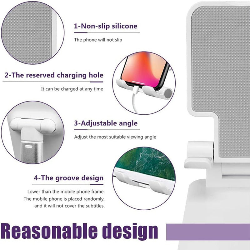 Mobile/Tablet Holder | Adjustable & Portable (Pack Of 2)