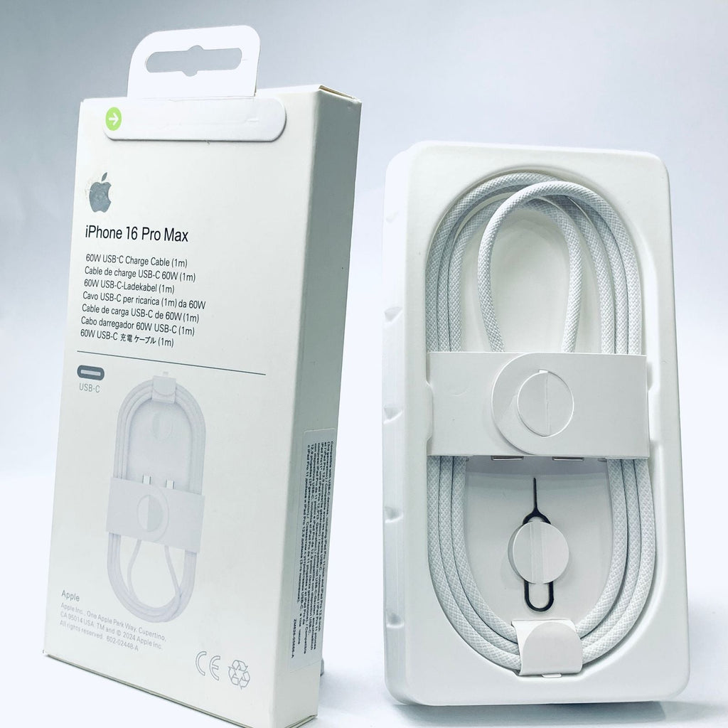 Apple 16 Pro Original Charging Cable – 60W USB-C Fast Charging & Data Cable